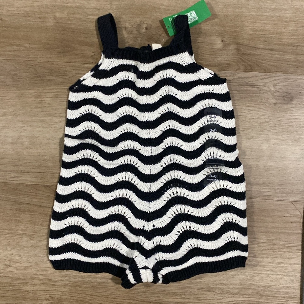 Baby Gap Infant Girl Crocheted Romper